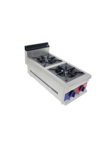 Cocina de encimera con Gas 2 fuegos , parrilla...