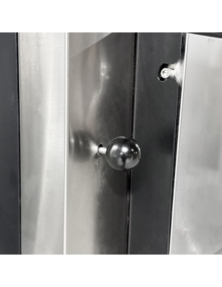 Horno de Pizzas a gas doble 4 + 4  x 33 cm 500 ºc