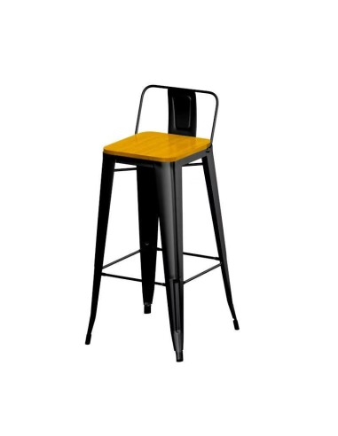 Juego de 2 Taburetes de Bar Industriales |...