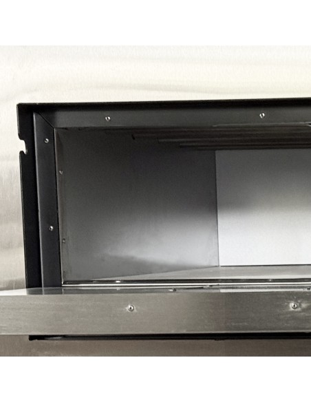 Horno de Pizza Eléctrico Profesional Gasfrit | 2 Cámaras | 8 Pizzas Ø33 cm | Piedra Refractaria | 9,6 kW | 50–500 °C