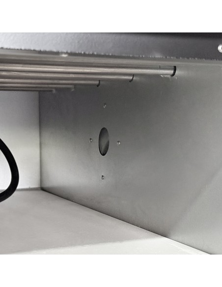 Horno de Pizza Eléctrico Profesional Gasfrit | 2 Cámaras | 8 Pizzas Ø33 cm | Piedra Refractaria | 9,6 kW | 50–500 °C