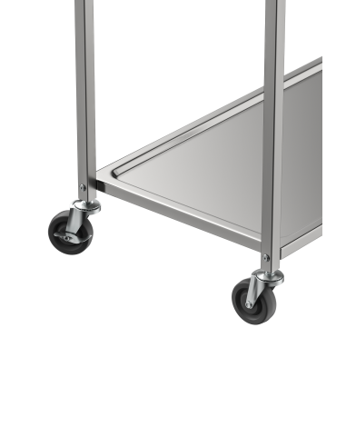 Carro de Servicio Gasfrit | 2 Estantes de Acero...