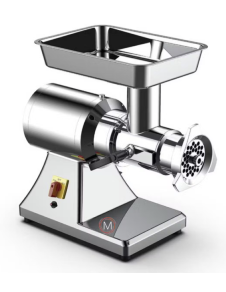 Picadora de carne profesional industrial de acero inoxidable boca 12 mm