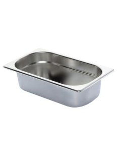 Cubeta GN 1/4, 65 mm, acero inoxidable 304