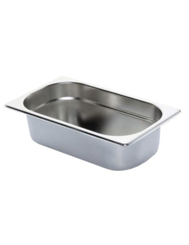 Cubeta GN 1/4, 65 mm, acero inoxidable 304
