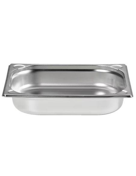 Cubeta GN 1/2, 10 mm, acero inoxidable 304