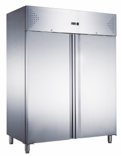 Armario Frigorífico refrigerado de 2 puertas, acero...