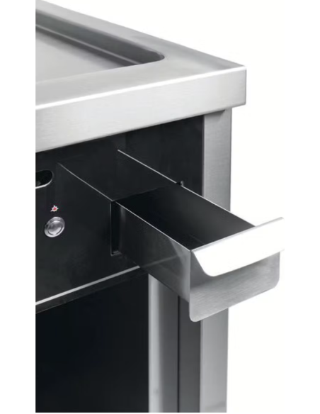 FryTop Industrial Gas Cromoduro Con Mueble FT7506ECR de HR Fainca