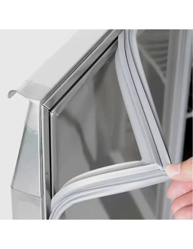 Mesa de preparación refrigerada de acero...