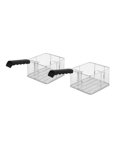 Freidora electrica 2 cubas 10 con grifo...