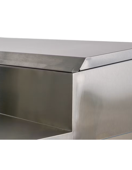 Mesa Ensaladera Refrigerada de Preparación 2 Puertas 1510 x800x1085 mm para Cubetas GN 1/3