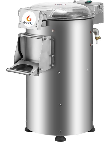 Peladora de patatas automatica profesional electrica 15 kg capacidad 450 kg / hora