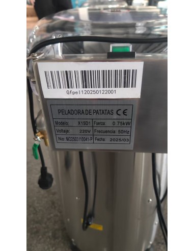 Peladora de patatas automatica profesional...