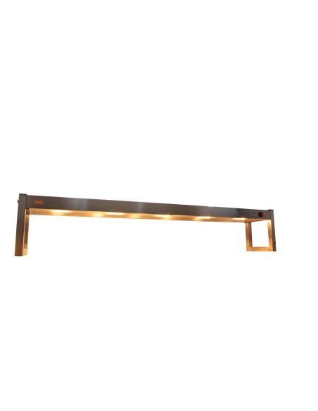 Lampara calentadora puenté termico para calentar comida en restaurantes 5 bombillas 1800 x 250 x 700 1500 w