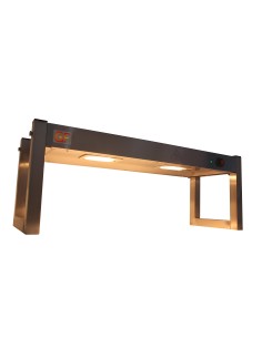 Lampara calefactora , puente termico de acero inoxidable...