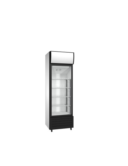 Armario expositor refrigerado 1 puerta cristal