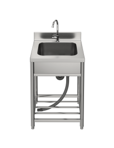 Fregadero de Acero Inoxidable de 1 Seno y grifo 550x...