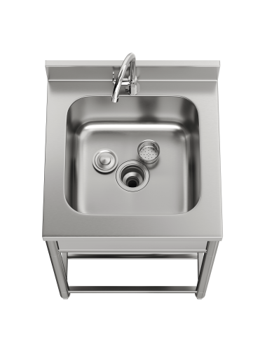 Fregadero de Acero Inoxidable de 1 Seno 550x...
