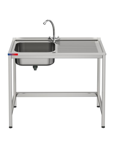 Fregadero bajo barra 1 seno , 1 escurridor y 1...