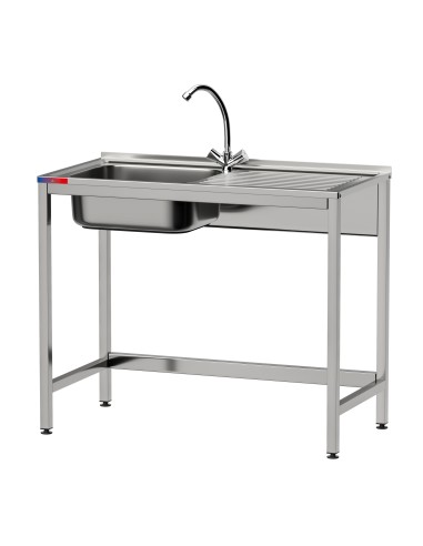 Fregadero bajo barra 1 seno , 1 escurridor y 1...