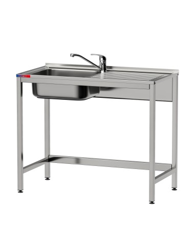 Fregadero bajo barra 1 seno , 1 escurridor y 1...