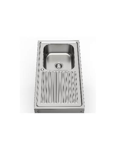 Fregadero bajo barra 1 seno , 1 escurridor y 1...