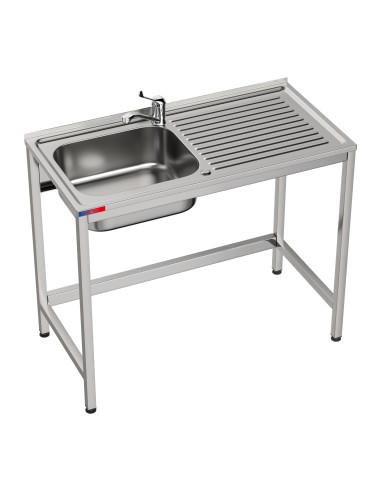 Fregadero bajo barra 1 seno , 1 escurridor y 1...