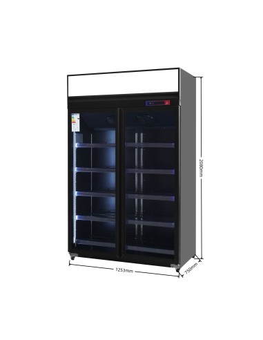 Armario expositor para bebidas refrigerado 2...