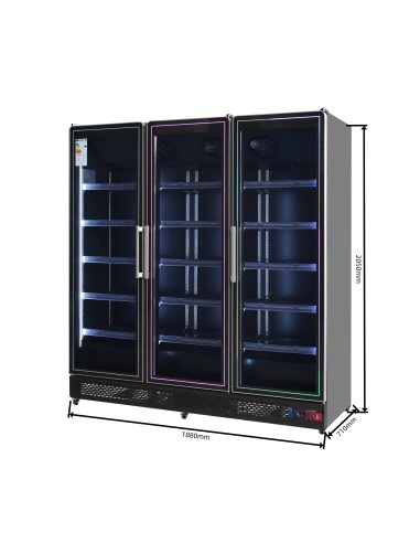 Armario expositor para bebidas refrigerado...