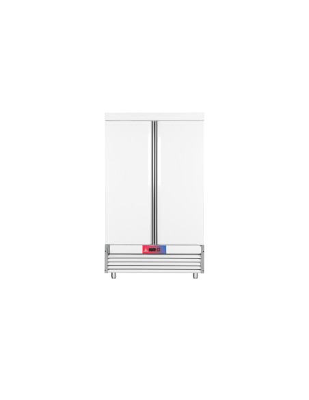 Armario frigorifico refrigerado 2 puertas de acero inoxidable, tropicalizado clase D