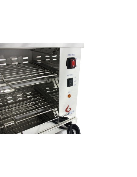 Tostador 2 plantas eléctrico industrial de cuarzo