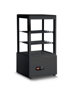 Vitrina refrigerada Bartscher 58L negra