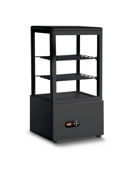 Vitrina refrigerada Bartscher 58L negra