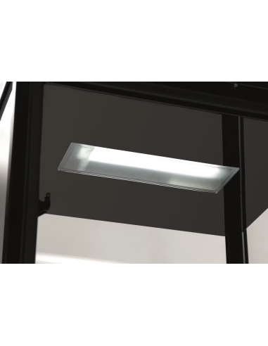 Vitrina refrigerada Bartscher 58L negra