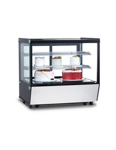 Professional Vitrina refrigerada de sobremesa para pastelería 887 x 563 x 686 mm